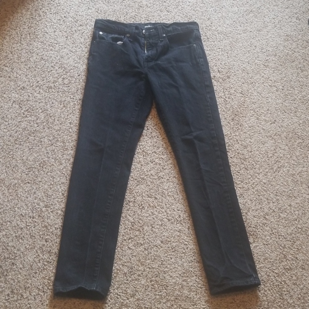 Black Urban Pipeline Pants